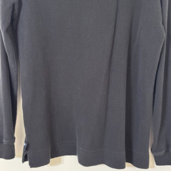 Vtg Disney Store Winnie the Pooh Tigger Waffle Henley Shirt Contrast Collar - Picture 9 of 16